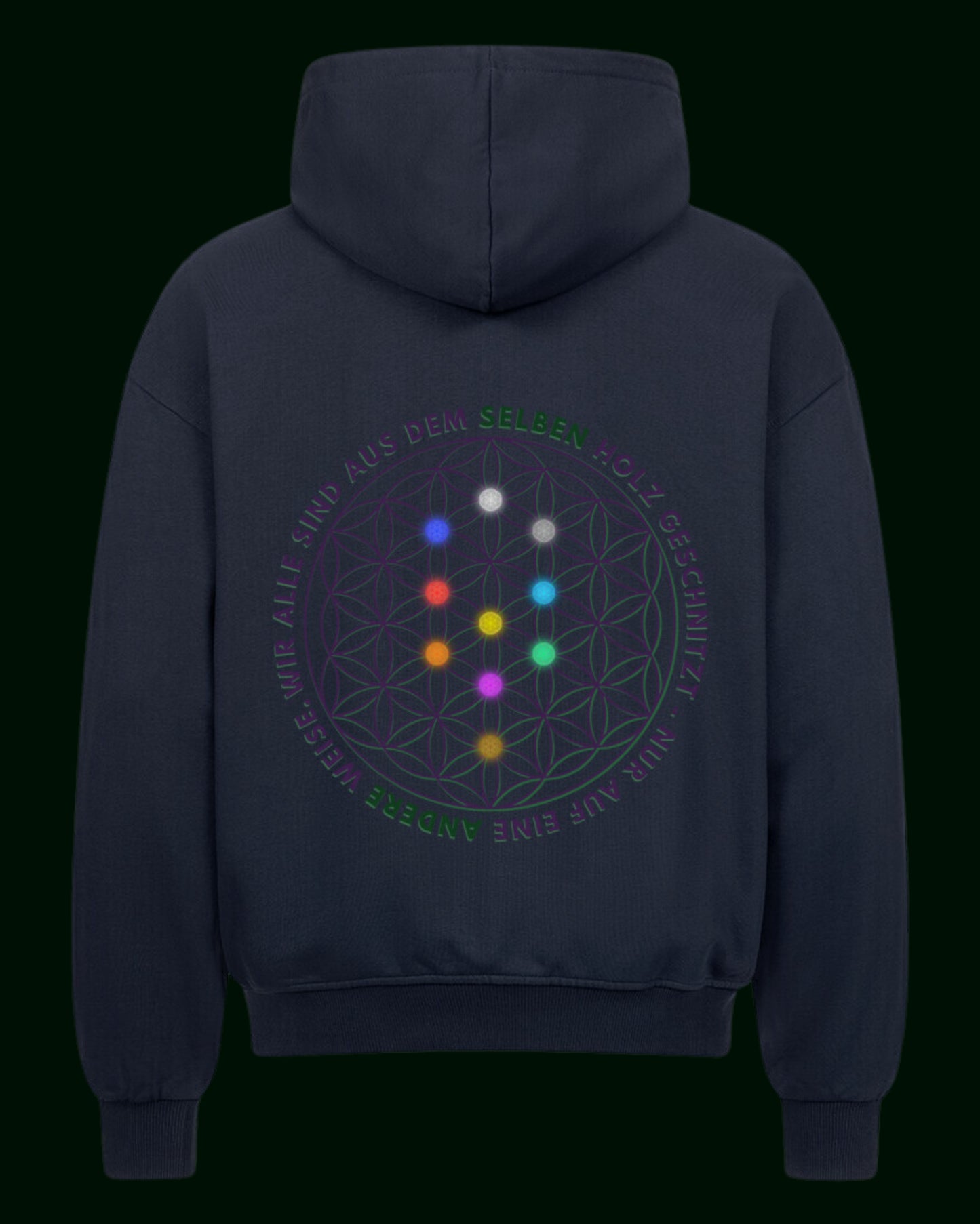 Nachhaltiger Hoodie - Kapuzenpullover aus 100% Bio-Baumwolle | Fair & lässig oversized
